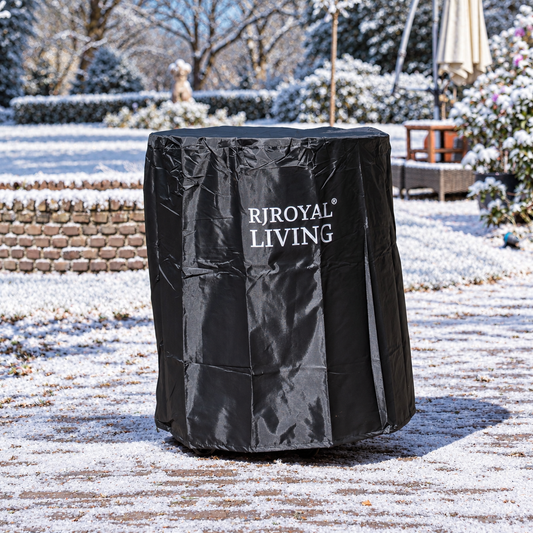 Housse de protection RJRoyal Living pour plancha — ambiance hivernale