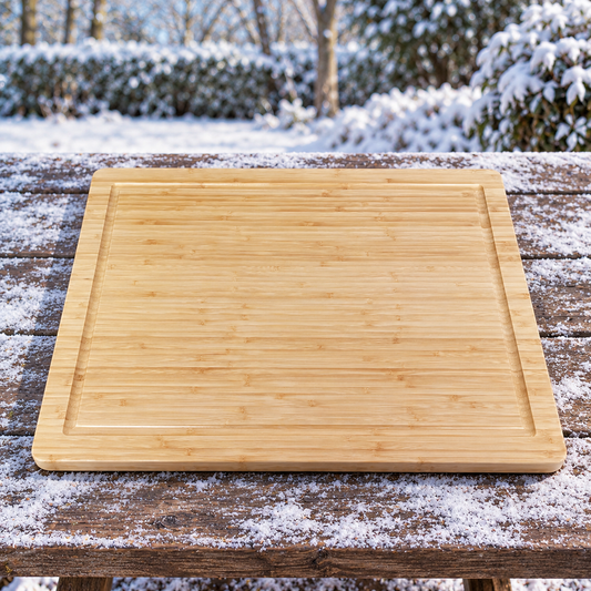 Planche à Découper Plancha Tabla Cortar - 60 x 45 x 4cm - Butcher Block — ambiance hivernale