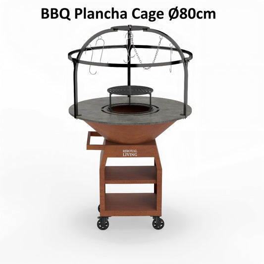 BBQ Plancha Cage 80cm Ø