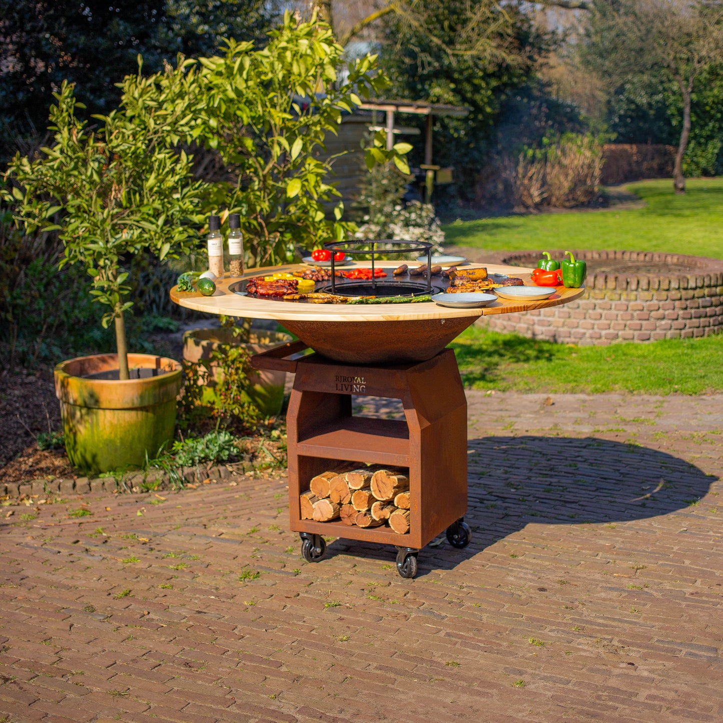 BBQ Plancha Mesa 100cm