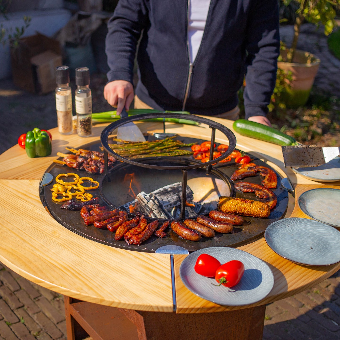 BBQ Plancha Mesa 70cm